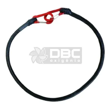 Corda Elástica Com Gancho Heavy Duty 60cm