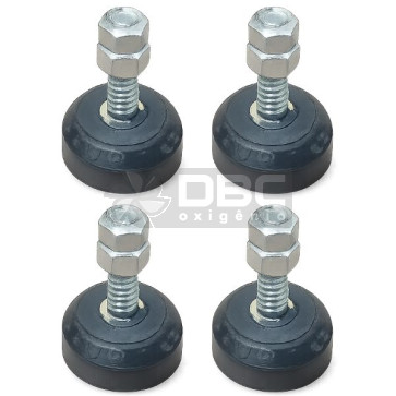 Jogo c/4 Amortecedor Vibra-Stop VS 01 3/16" (10kg)