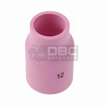 1a5 - Bocal Cerâmico n#12 (53N87) Gás Lens TIG WP17 / WP26