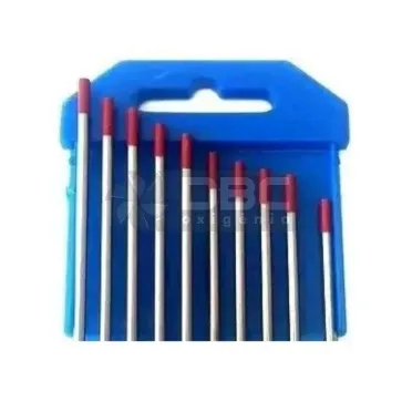 7a - Eletrodo Tungstênio 2% Torio 1,6 mm 1/16 TIG WP17/WP26