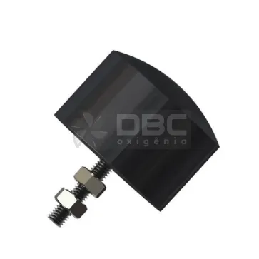 Amortecedor  Vibra-Stop Batente Abaulado M 1/4" (100 Kg) 