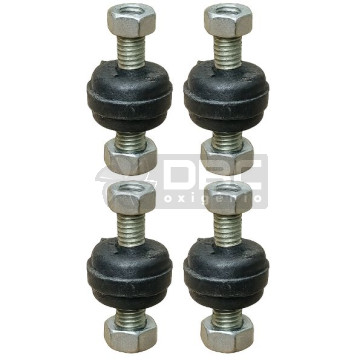 Jogo c/4 Amortecedor Vibra-Stop Coxim A1 M6 (15kg)