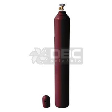 kit Cilindro Argônio 10m3 (50 litros) + Regulador Aferisolda RI-30  