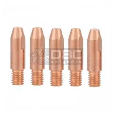 02a - Bico Contato Tocha MIG MK15 0,6mm (5 unidades)