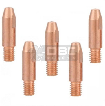 02c - Bico Contato Tocha MIG MK24 1,0 mm (5 unidades)