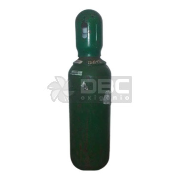 Torpedo Usado para Oxigênio Medicinal 1m3 (7 litros)