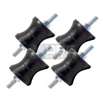 Jogo c/ 4 Amortecedor Vibra-Stop COXIM 3 - 1/2" (1000kg)