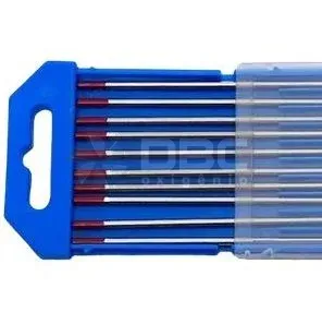 7b - Eletrodo Tungstênio 2% Torio 2,4mm 3/32" TIG WP17/WP26