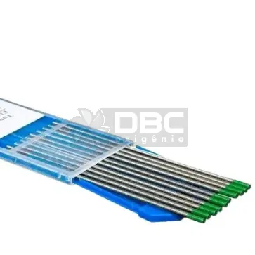 08d - Eletrodo de Tungstênio Puro 4mm 5/32" TIG WP09