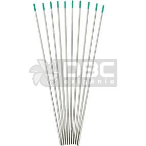 08a- Eletrodo de Tungstênio Puro 1,6 mm 1/16"TIG WP09