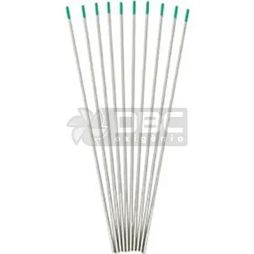 Eletrodo de Tungstênio Puro 1,6 mm 1/16" TIG (estojo com 10 unidades)