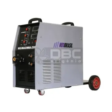 Máquina De Solda Inversora Mig Mag 250/ai - 220 Mono 3x1