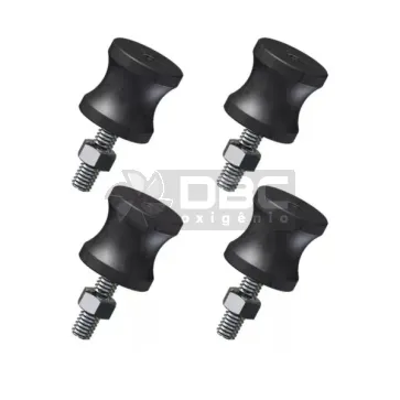 Jogo c/ 4 Amortecedor Vibra-Stop COXIM 3 FF(Fêmea-Fêmea) - 1/2" (1000Kg)