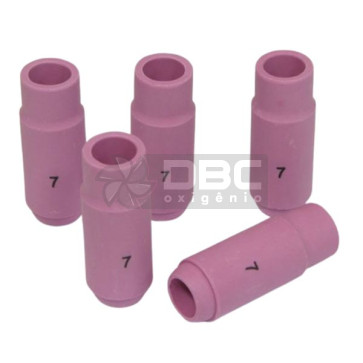 Bocal Cerâmico 10N47 nº 07, para Tocha TIG (5 Unidades)