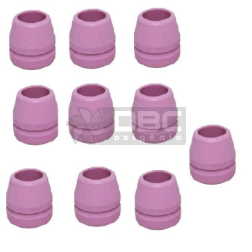 01e - Kit 10 Bocal para Tocha Corte Plasma CUT 60-2 / SG-55 DBC Plus