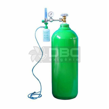 Kit Oxigênio Medicinal com Cilindro de 4m³ - Oxigenioterapia