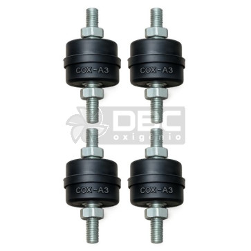 Jogo c/4 Amortecedor Vibra-Stop Coxim A3 M5 (55kg)