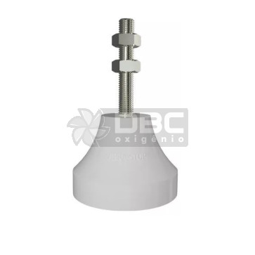 Amortecedor Vibra-Stop Branco MICRO I  1/4" (50kg)