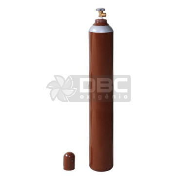 kit Cilindro Mistura MIG 10m3 (50 litros) + Regulador Aferisolda RI-30 