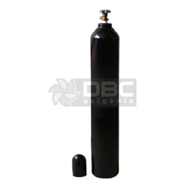 Kit Cilindro Oxigênio Industrial 7m3 (40 litros) + Regulador Aferisolda 