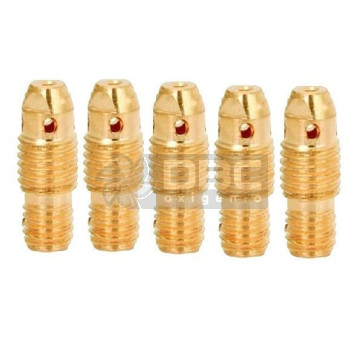 02f - Porta Pinça 3,2 mm (1/8")Tocha TIG WP09 (5 unidades)