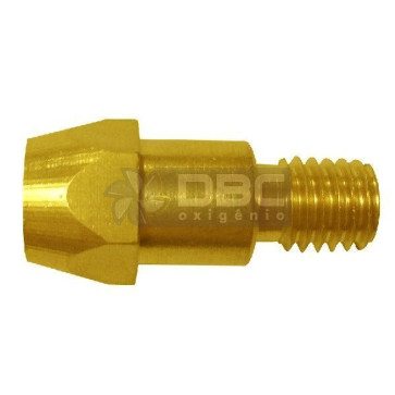 03b - Porta Bico M8x28 (Rosca M6)  Tocha MIG MB36