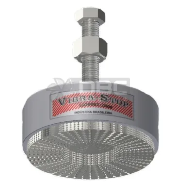 Amortecedor Vibra-Stop Malha de Aço MINI 1/2" (500kg)