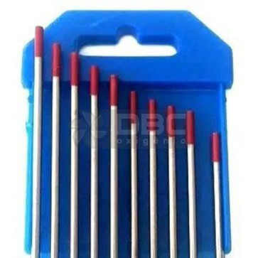 Eletrodo de Tungstênio 2% Torio 1,6 mm 1/16"  (estojo com 10 unidades)