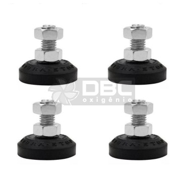 Kit 4 Amortecedores Vibra-Stop VS 03 5/16" (40kg)