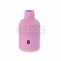 1a3- Bocal Cerâmico n#6 (57N75) Gás Lens TIG WP17 / WP26