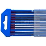 07b - Eletrodo Tungstênio 2% Torio 2,4mm 3/32" TIG WP09