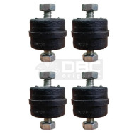 Jogo c/4 Amortecedor Vibra-Stop Coxim A3 M6 (55kg)