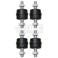 Jogo c/4 Amortecedor Vibra-Stop Coxim A2 M6 (30kg)