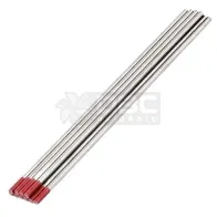 07c - Eletrodo Tungstênio 2% Torio 3,2mm 1/8" TIG WP09