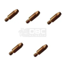 Bico de contato DBC M8x30 ø1,2mm CUCRZR para tocha MIG (5 unidades)