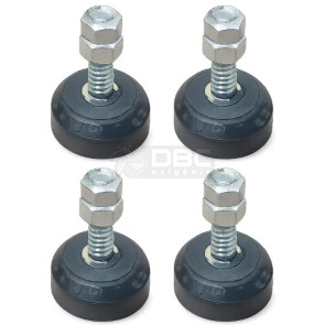Jogo c/4 Amortecedor Vibra-Stop VS 01 3/16" (10kg)