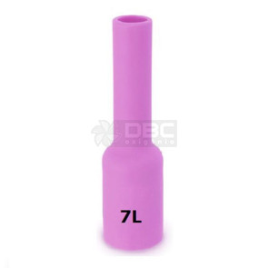 1b4 - Bocal Cerâmico n#7L (54N17L) Gás Lens TIG WP17 / WP26