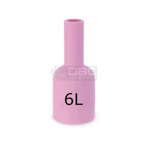 1a4- Bocal Cerâmico n#6L (57N75L) Gás Lens TIG WP17 / WP26
