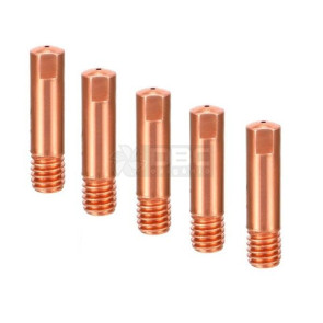 02d - Bico Contato M6x25 Tocha MIG MK15 0,6mm (5 unidades)