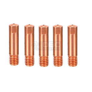 02f - Bico Contato M6x25 Tocha MIG MK15 1,0mm (5 unidades)