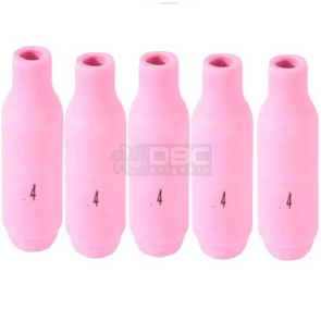 1c1 - Kit 5 Bocal Cerâmico n#04 (10N50) TIG WP17/ WP26 