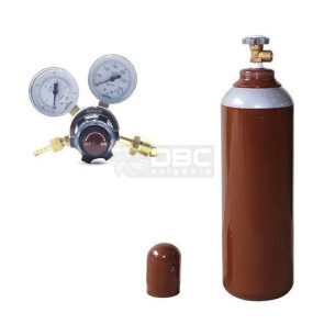 Kit Cilindro Mistura MIG 3m3 (20 litros) + Regulador Mistura