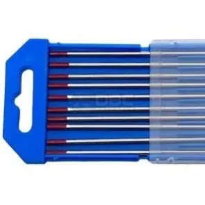 07b - Eletrodo Tungstênio 2% Torio 2,4mm 3/32" TIG WP09