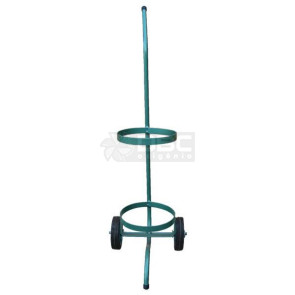 Carrinho Para Cilindro de 1m³ ou 2m³ Verde