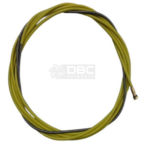 08a - Guia com Espiral amarelo 3,5mts P/Tocha MIG 36