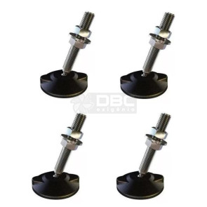 Jogo c/4 Amortecedor Vibra-Stop Calço Articulado II M16x120mm (100kg)