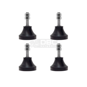 Jogo c/ 4 Amortecedor Vibra-Stop MICRO II 3/8" (280kg)