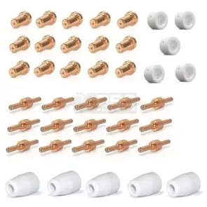 Kit Consumíveis Tocha Corte Plasma PT-31 (CUT-40) - 40 peças