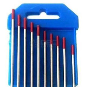 Eletrodo de Tungstênio 2% Torio 1,6 mm 1/16"  (estojo com 10 unidades)